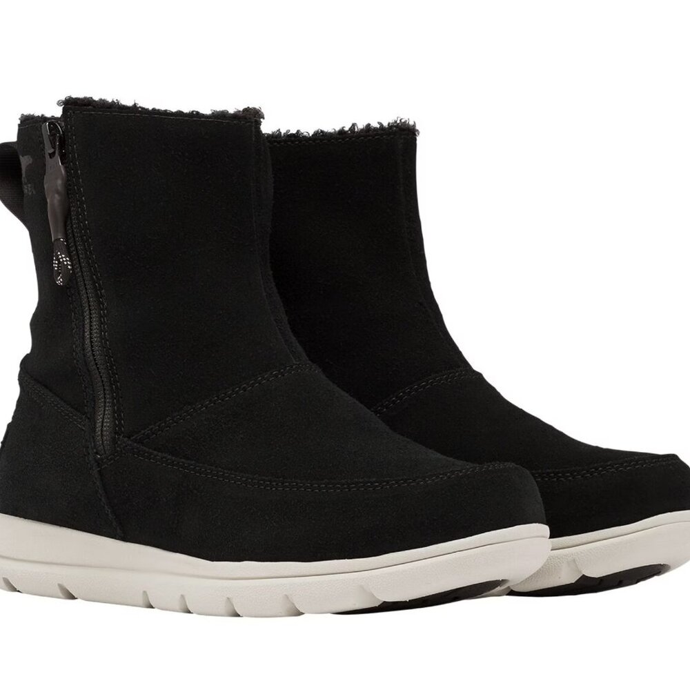 Sorel Explorer Zip Black/Noir Size 7.5